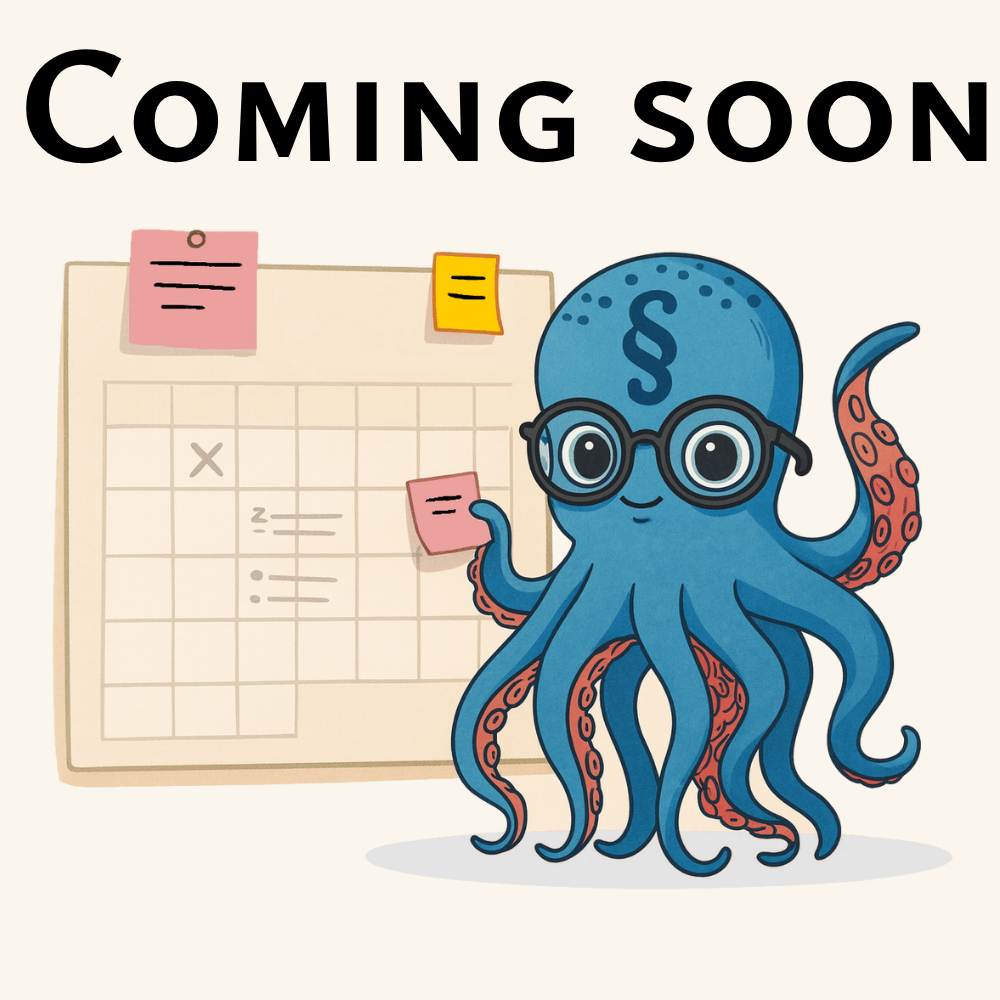 Lernplan - Coming soon